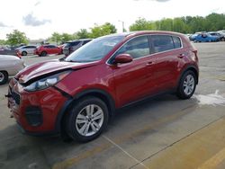 Salvage cars for sale at Louisville, KY auction: 2019 KIA Sportage LX