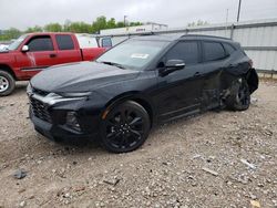 Salvage cars for sale at Lawrenceburg, KY auction: 2022 Chevrolet Blazer RS