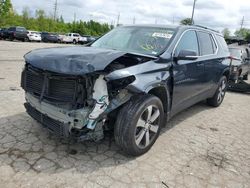 Chevrolet salvage cars for sale: 2019 Chevrolet Traverse LT