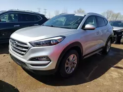 Salvage cars for sale at Elgin, IL auction: 2018 Hyundai Tucson SEL