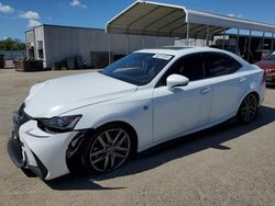 Salvage cars for sale from Copart Fresno, CA: 2017 Lexus IS 350