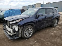 Salvage cars for sale from Copart Woodhaven, MI: 2023 Toyota Highlander L