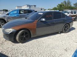 Salvage cars for sale at Opa Locka, FL auction: 2015 BMW 328 I