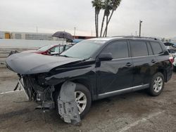Salvage cars for sale at Van Nuys, CA auction: 2011 Toyota Highlander Base