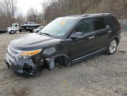 Salvage cars for sale from Copart Marlboro, NY: 2013 Ford Explorer XLT