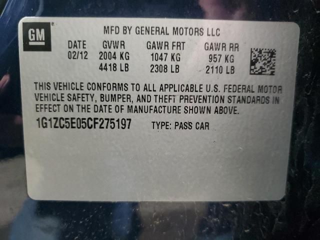 2012 Chevrolet Malibu 1LT