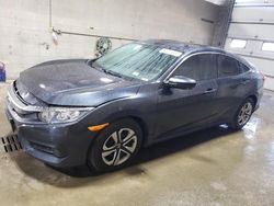 Salvage cars for sale at Blaine, MN auction: 2016 Honda Civic LX