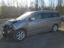 Salvage cars for sale from Copart Bowmanville, ON: 2012 Nissan Quest S