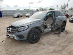 Salvage cars for sale at Oklahoma City, OK auction: 2018 Mercedes-Benz GLC 300