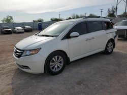 Salvage cars for sale from Copart Oklahoma City, OK: 2014 Honda Odyssey EXL