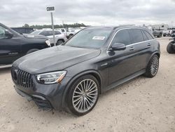 Salvage cars for sale from Copart Houston, TX: 2020 Mercedes-Benz GLC 63 4matic AMG