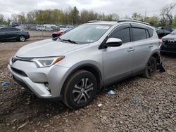 Salvage cars for sale at Chalfont, PA auction: 2018 Toyota Rav4 LE