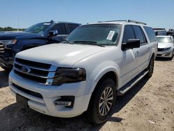 Salvage cars for sale from Copart Houston, TX: 2015 Ford Expedition EL XLT