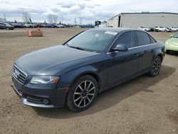 Salvage cars for sale from Copart Rocky View County, AB: 2009 Audi A4 2.0T Quattro
