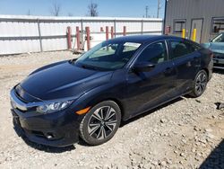 Salvage cars for sale at Appleton, WI auction: 2016 Honda Civic EX