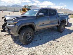 Salvage cars for sale at Magna, UT auction: 2017 Toyota Tacoma Double Cab