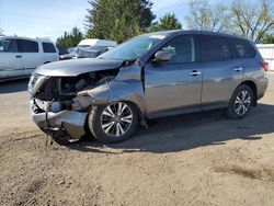 Salvage cars for sale at Finksburg, MD auction: 2017 Nissan Pathfinder S
