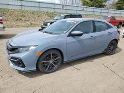 Salvage cars for sale at Davison, MI auction: 2020 Honda Civic Sport