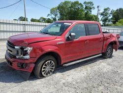 Salvage cars for sale at Gastonia, NC auction: 2018 Ford F150 Supercrew