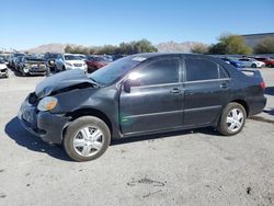 Salvage cars for sale from Copart Las Vegas, NV: 2008 Toyota Corolla CE