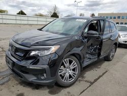 Salvage cars for sale from Copart Littleton, CO: 2022 Honda Pilot Sport
