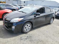 Salvage cars for sale from Copart Vallejo, CA: 2011 Toyota Prius