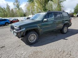 Jeep Grand Cherokee salvage cars for sale: 1995 Jeep Grand Cherokee Limited