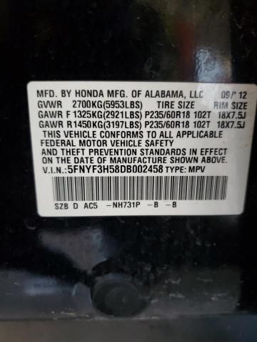 2013 Honda Pilot EXL