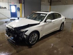 Salvage cars for sale at Glassboro, NJ auction: 2020 Infiniti Q50 Pure