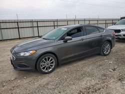 Salvage cars for sale at Temple, TX auction: 2017 Ford Fusion SE