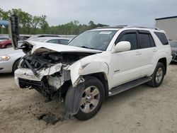 Salvage cars for sale at Spartanburg, SC auction: 2003 Toyota 4runner Limited