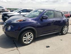 Salvage cars for sale at Grand Prairie, TX auction: 2015 Nissan Juke S