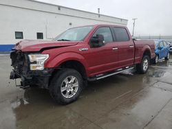 Salvage cars for sale at Farr West, UT auction: 2015 Ford F150 Supercrew