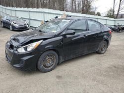 Salvage cars for sale at Center Rutland, VT auction: 2015 Hyundai Accent GLS