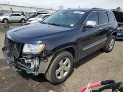 Salvage cars for sale at New Britain, CT auction: 2011 Jeep Grand Cherokee Limited