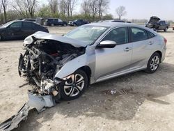 Salvage cars for sale at Cicero, IN auction: 2017 Honda Civic LX