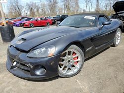 Salvage cars for sale at Marlboro, NY auction: 2006 Dodge Viper SRT-10