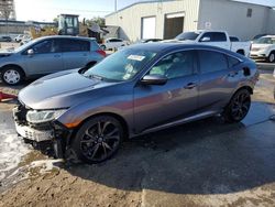 Salvage cars for sale from Copart New Orleans, LA: 2020 Honda Civic Sport