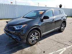 Salvage cars for sale at Van Nuys, CA auction: 2018 Toyota Rav4 LE
