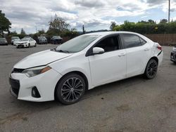 Carros reportados por vandalismo a la venta en subasta: 2015 Toyota Corolla L