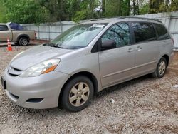 Salvage cars for sale from Copart Knightdale, NC: 2008 Toyota Sienna CE