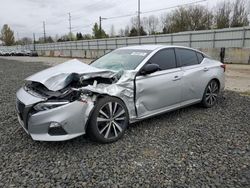 Nissan salvage cars for sale: 2020 Nissan Altima SR