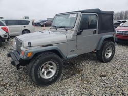 Jeep salvage cars for sale: 2000 Jeep Wrangler / TJ SE