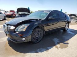 Vehiculos salvage en venta de Copart Grand Prairie, TX: 2005 Nissan Maxima SE