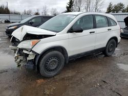Salvage cars for sale from Copart Bowmanville, ON: 2008 Honda CR-V LX