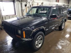 Jeep Cherokee salvage cars for sale: 2000 Jeep Cherokee Classic