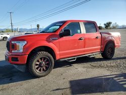 Salvage cars for sale from Copart Colton, CA: 2018 Ford F150 Supercrew