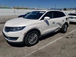 Lincoln mkx Select salvage cars for sale: 2017 Lincoln MKX Select
