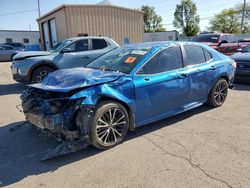 Salvage cars for sale at Moraine, OH auction: 2020 Toyota Camry SE