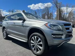 Salvage cars for sale at North Billerica, MA auction: 2016 Mercedes-Benz GL 450 4matic